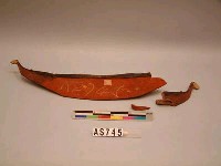 藏品(有單邊舷外支架小船模型)的圖片